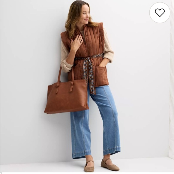 Farmers Market Jackets & Blazers - Farmers Market Quilted Vest in Mocha
